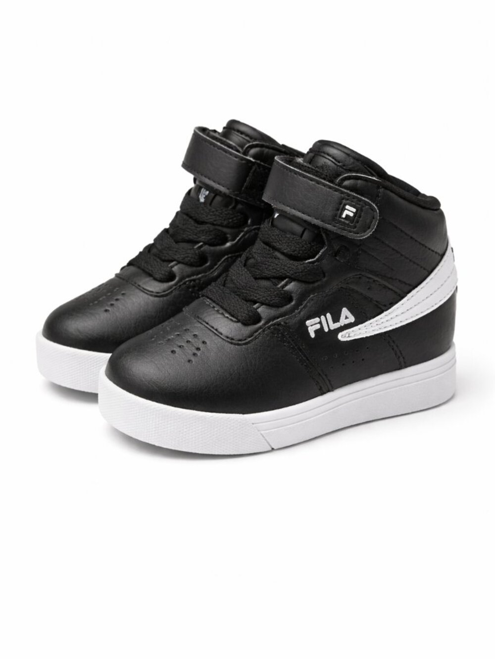 Fila Toddler Black High Top Sneakers Excellent Condition